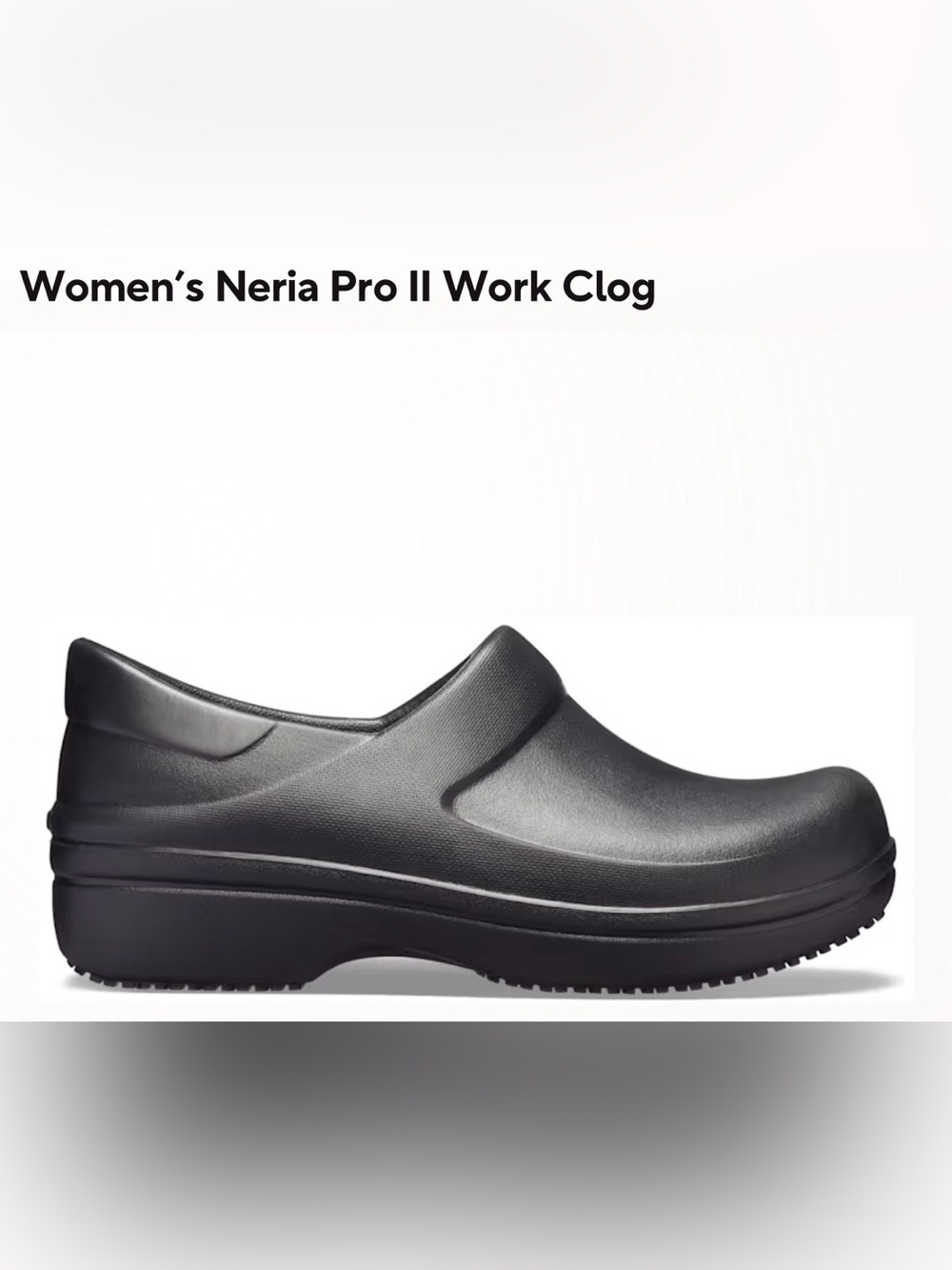 CROCS Women’s Neria Pro II work clog sz.8
